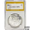 Image 1 : 1880-S Morgan Silver Dollar PGA MS64+ DMPL