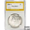 1886-S Morgan Silver Dollar PGA MS63+