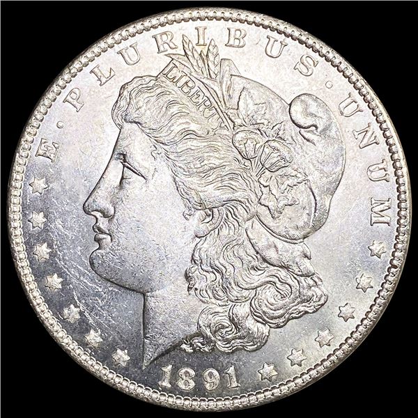 1891 Morgan Silver Dollar UNCIRCULATED