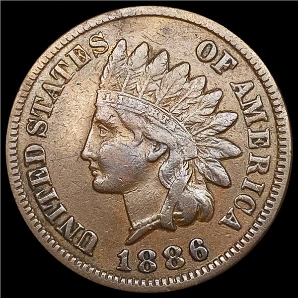 1886 Indian Head Cent LIGHTLY CIRCULATED