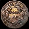 Image 2 : 1804 Classic Head Half Cent NICELY CIRCULATED
