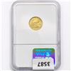 Image 2 : 2001 US $5 1/10oz. Gold Eagle NGC MS70