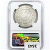 Image 2 : 1878 7/8TF Morgan Silver Dollar NGC AU58