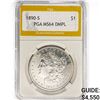 Image 1 : 1890-S Morgan Silver Dollar PGA MS64 DMPL