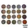Image 1 : 1817-1854 US Large Cents (20 Coins)