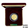 Image 1 : 1988-W US Olympic .25oz Gold $5 UNC