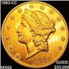 Image 1 : 1883-CC $20 Gold Double Eagle