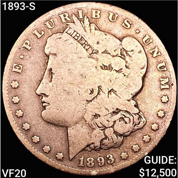 1893-S Morgan Silver Dollar