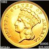 Image 1 : 1882 $3 Gold Piece
