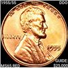 Image 1 : 1955/55 DDO Wheat Cent UNCIRCULATED RD