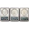 Image 2 : (1883-1885)-O Set of 3 Morgan Silver Dollar NGC MS