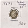 Image 1 : 1867-S Seated Liberty Half Dime