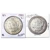 Image 1 : 1883-S, 1879-CC (Set 2) Morgan Silver Dollar