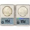 Image 2 : 1890, 1921 (Set 2) Morgan Silver Dollar PGA MS