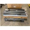 Image 1 : PALLET OF INDUSTRIAL GREY METAL ADJUSTABLE SHELVING UNIT