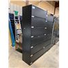 Image 2 : BLACK METAL 82"H X 36"W X 18"D 6 DRAWER FILE / STORAGE CABINET