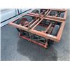 Image 2 : 3 JACOBSEN ORANGE 52" X 30" INDUSTRIAL 30" GANG REEL MOWER SECTIONS