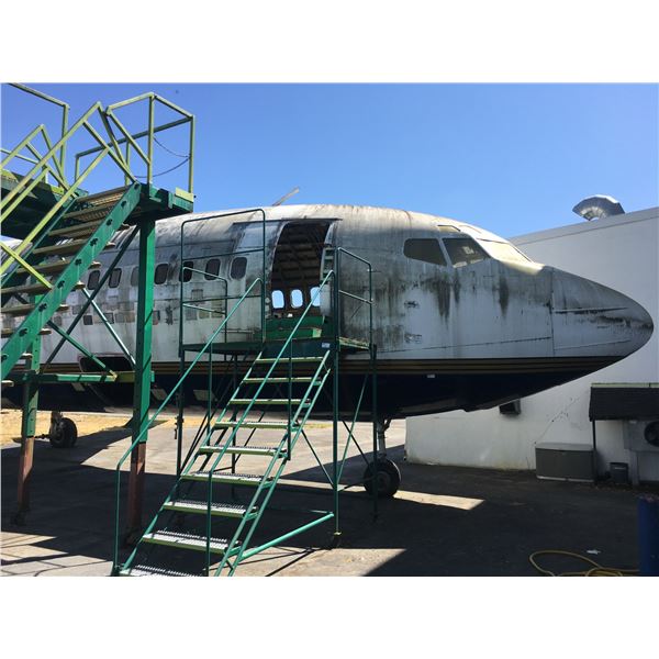 BOEING MODEL 737 AIRCRAFT-*NO REMEDIATION HAS BEEN DONE* NO PAPERS, FOR SCRAP OR REPURPOSING ONLY