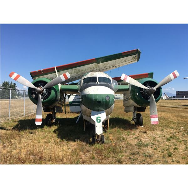 1960 GRUMMAN S-2 TRACKER DEHAVILLAND TRACKER FIRECAT AIRCRAFT  SERIAL #92 (#6)