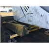 Image 2 : BOEING MODEL 737 TAIL PIECE WITH METAL TRANSPORT DOLLY-*NO REMEDIATION HAS BEEN DONE*