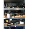 Image 2 : CONTENTS OF 20FT STORAGE CONTAINER-METAL SHELVING/ASSORTED AVIATION PARTS/ELECTRICAL/HARDWARE