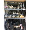 Image 2 : CONTENTS OF 20FT STORAGE CONTAINER-METAL SHELVING AND MOSTLY 727 AIRCRAFT PARTS