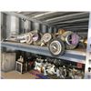 Image 5 : CONTENTS OF 20FT STORAGE CONTAINER-METAL SHELVING AND MOSTLY 727 AIRCRAFT PARTS