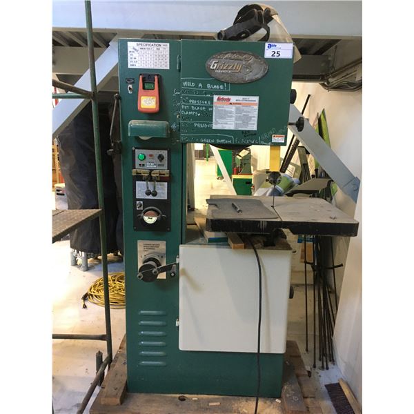 GRIZZLY INDUSTRIAL 14" METAL CUTTING BANDSAW-MODEL G8145