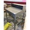 Image 2 : U-LINE METAL ADJUSTABLE HEIGHT INSTRUCTORS DESK/WORK BENCH-34 1/2" X 30 1/2" WITH KEYS