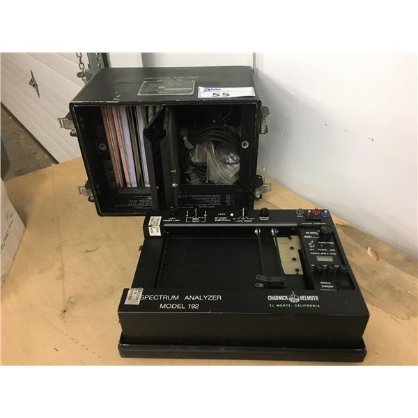SPECTRUM ANALYZER MODEL 192 WITH CASE