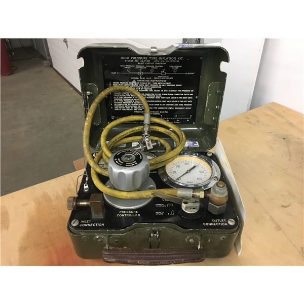 INFLATOR: TYRE: HIGH PRESSURE SYSTEM WITH CASE