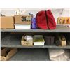 Image 3 : 2 METAL SHELF UNITS WITH ASSORTED MISCELLANEOUS-EACH SHELF APPROX.4FT X 5FT X 2FT