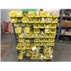 Image 2 : ROLLING PARTS (YELLOW BINS) ORGANIZER UNIT WITH MISCELLANEOUS BOLTS & OTHER HARDWARE