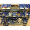 Image 2 : ROLLING PARTS (BLUE BINS) ORGANIZER UNIT WITH MISCELLANEOUS BOLTS, WASHERS & OTHER HARDWARE