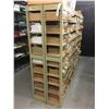Image 1 : GROUP OF 4 METAL SHELF RACKING UNITS & CONTENTS-ASSORTED HARDWARE/FITTINGS