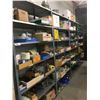 Image 1 : GROUP OF 4 LARGE METAL SHELF RACKING UNITS & CONTENTS (ASSORTED)