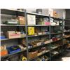 Image 2 : GROUP OF 4 LARGE METAL SHELF RACKING UNITS & CONTENTS (ASSORTED)