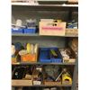 Image 3 : GROUP OF 4 LARGE METAL SHELF RACKING UNITS & CONTENTS (ASSORTED)