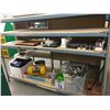 Image 2 : METAL SHELF RACKING UNIT & CONTENTS - APPROX 8FT X 6FT X 2FT
