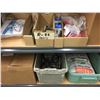 Image 6 : 6 SHELVES OF ASSORTED MISCELLANEOUS ITEMS (SHELF RACK NOT INCLUDED)
