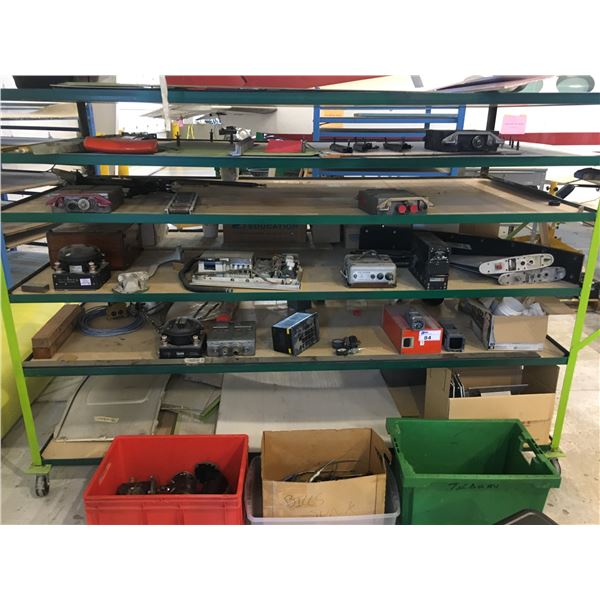 LARGE GROUP OF ASSORTED MISCELLANEOUS AVIATION ELECTRONICS/HARDWARE & MATERIALS