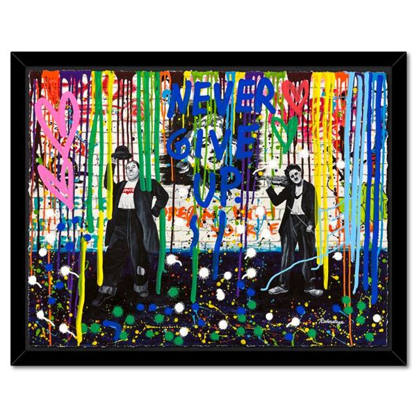 Chaplin and Hardy by Rovenskaya Original