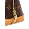 Image 6 : Louis Vuitton Brown Monogram Canvas Leather Alma PM Satchel Bag
