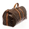 Image 3 : Louis Vuitton Brown Monogram Canvas Keepall Bandouliere 60 Travel Bag