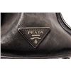 Image 6 : Prada Glace Black Calf Leather Flap Shoulder Bag