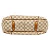 Image 4 : Louis Vuitton Beige Damier Azur Galliera PM Hobo Bag