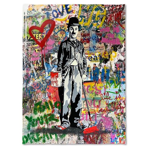 Chaplin by Mr Brainwash Original