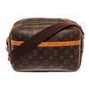 Image 1 : Louis Vuitton Brown Monogram Canvas Leather Reporter PM Crossbody Bag