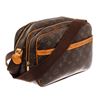 Image 2 : Louis Vuitton Brown Monogram Canvas Leather Reporter PM Crossbody Bag