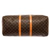 Image 4 : Louis Vuitton Brown Monogram Canvas Keepall 55 Travel Bag